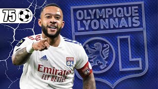 Memphis Depay - All 75 Goals for Lyon ( 2017-2021 )