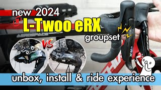 L-Twoo eRX Roadbike Groupset Review Install / Chinese Electronic Groupset Ltwoo eRX eR9
