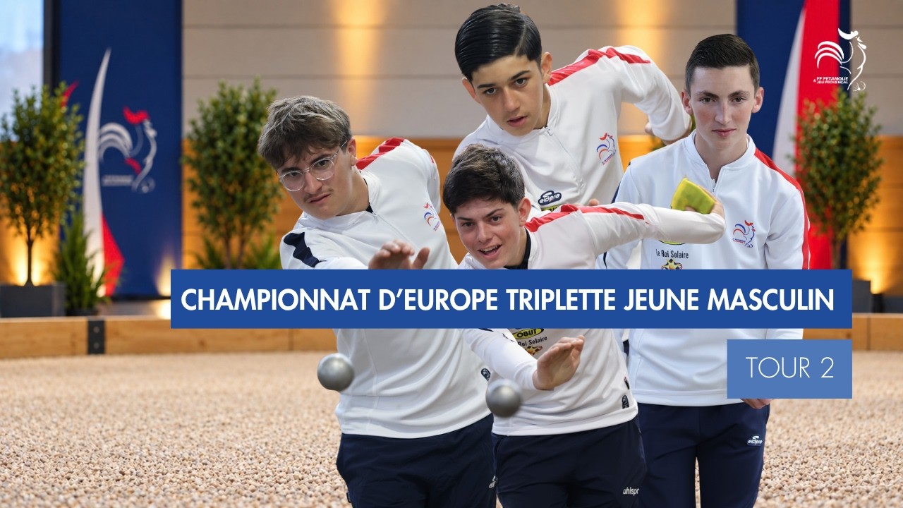 Miniature : Europe Jeune Masculin - FRANCE VS TURQUIE Tour 2 triplette
