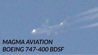 Magma Aviation Boeing 747-400BDSF (TF-AMN) cruising over Hartford, CT by Elevators Hotels and Aviation by TMichael Pollman 147 views 3 weeks ago 25 seconds