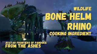 Bone Helm Rhino Avatar Frontiers Of Pandora From The Ashes