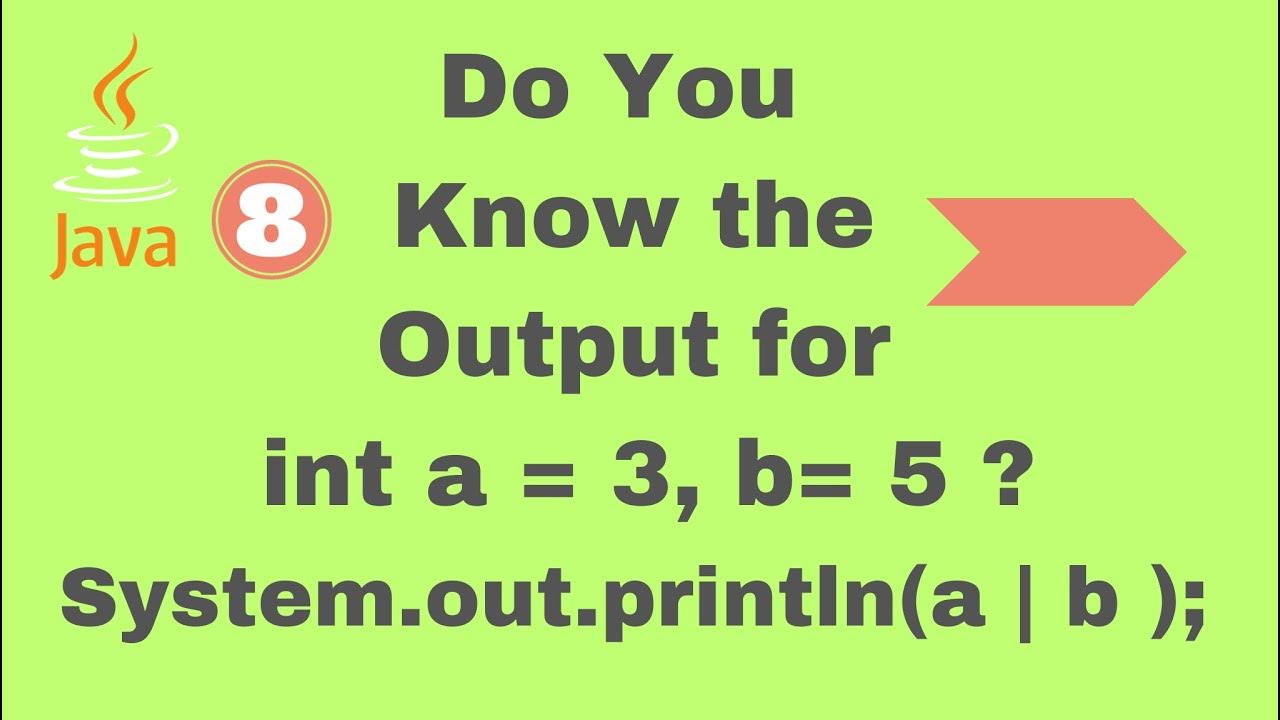 Bitwise or with integer interview question youtube