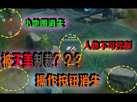 王者荣耀：守塔141分钟，系统崩溃小地图消失，人物不可操作