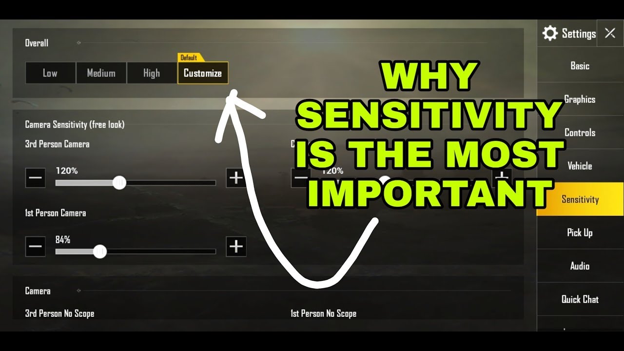Pubg Mobile Camera Sensitivity Free Look | Pubg Free Vpn Trick - 