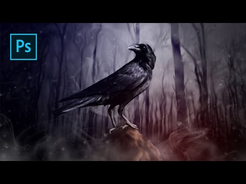 Horror & Dramatic photo manipulation - Photoshop manipulation tutorials