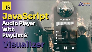 Build a Custom JavaScript Audio Player with Playlist & Visualizer