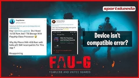 FAUG your Device isn’t Compatible with this version in GOOGLE PLAYSTORE😱PUBG WORKING BUT FAUG NOT😱