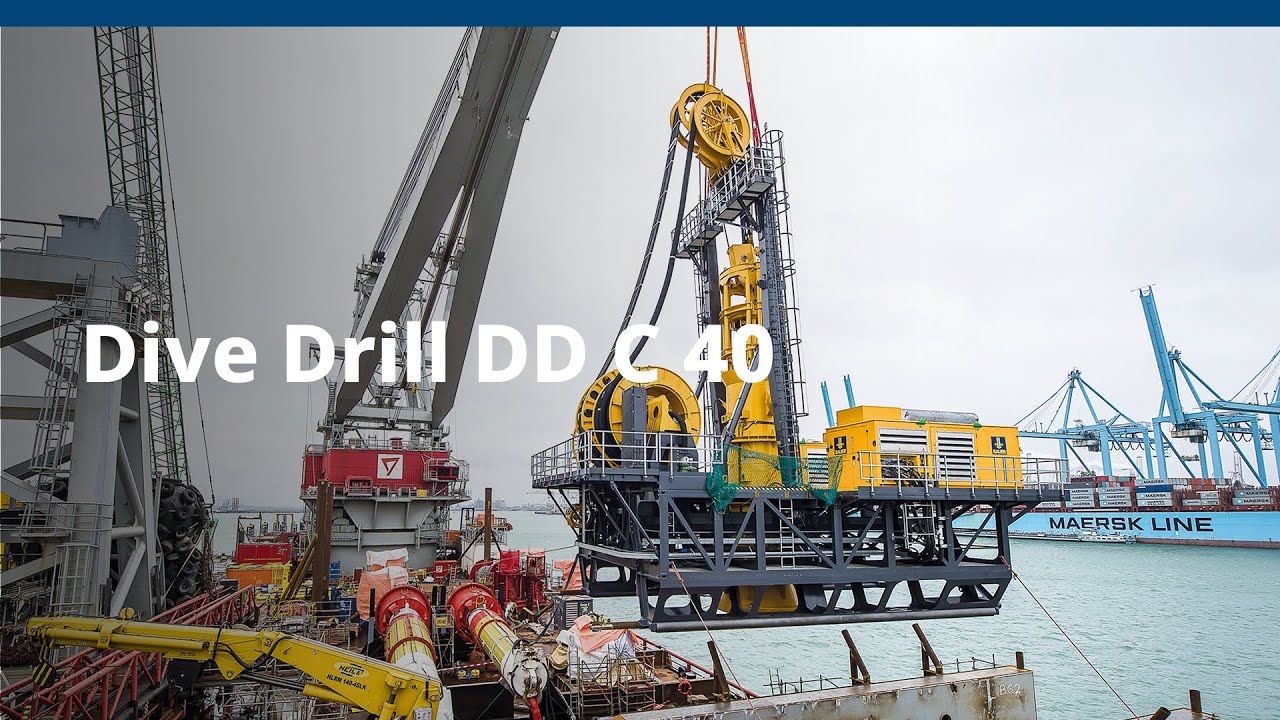 BAUER Maschinen GmbH BAUER Dive Drill DD C 40 YouTube