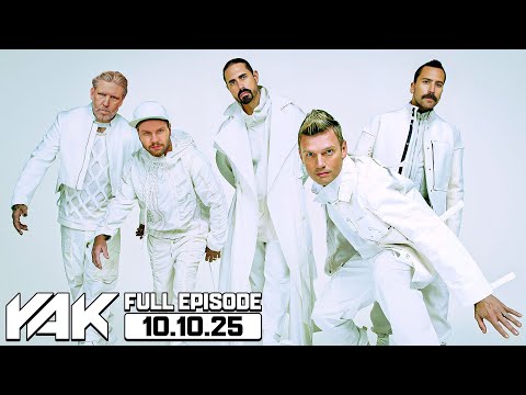 Thumbnail for Jordan Davis and Nick Carter from Backstreet Boys Take Over Barstool HQ | The Yak 10-10-25