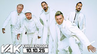 Famous Jordan Davis and Nick Carter from Backstreet Boys Take Over Barstool HQ | The Yak 10-10-25 Profile