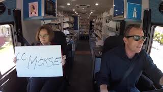 Bookmobile Karaoke for the Mission City Memorial Park Cemetery Tour