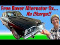 Rover v8 alternator fixed  no charge