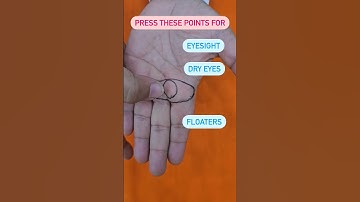 Thumbnail of Acupressure Points For Dry Eyes & Eyesight  #acupressure #acupressurepoints #jagmohansachdeva