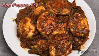 Egg Pepper Fry/ Egg Roast Recipe/ Egg Pepper Masala/ Egg Recipes