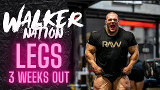 Nick Walker | Training Legs 3 wks out!!!