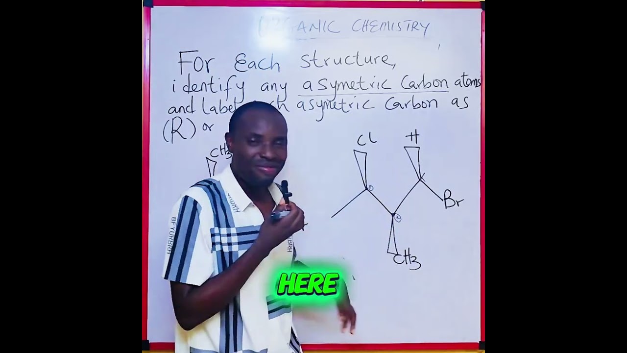 Stop Failing Stereochemistry! 😤 Master R/S & Chiral Carbons Once and For All