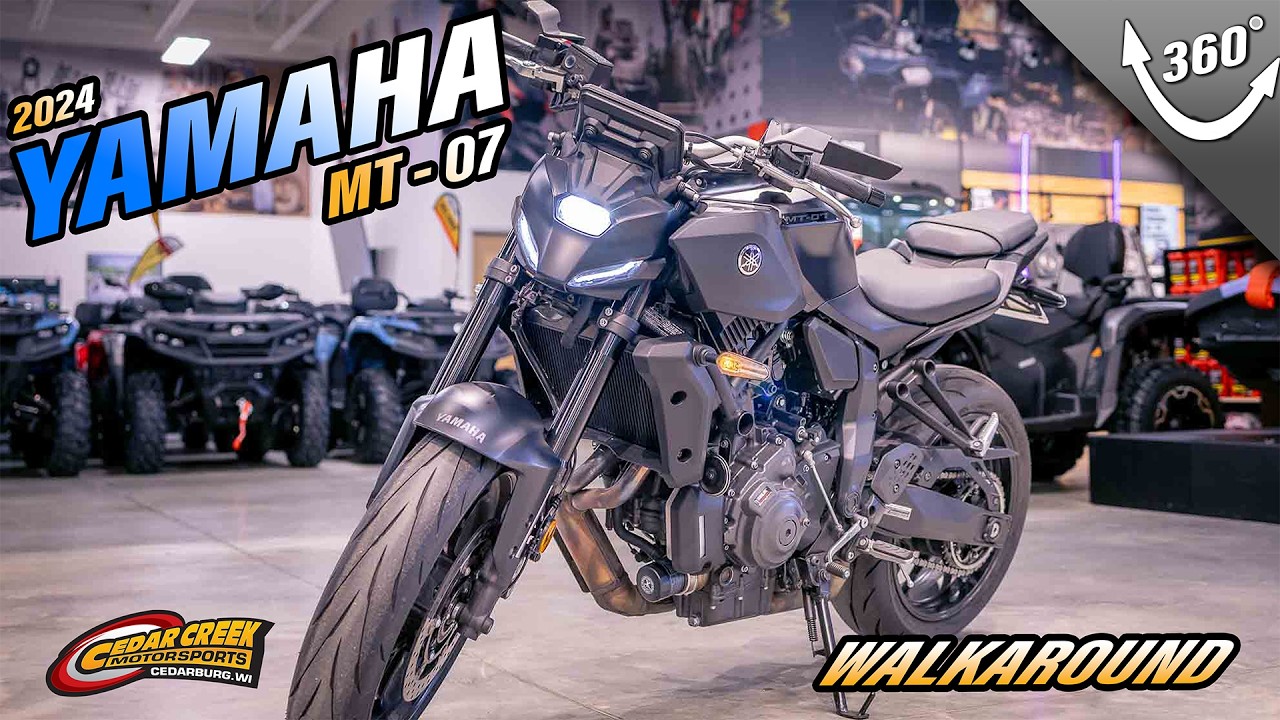 Walkaround | 2025 Yamaha MT-07 - YouTube