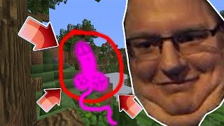 Video thumbnail of "ICH SPIELE MINECRAFT - P*NIS IN MINECRAFT"