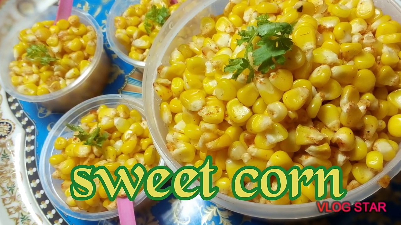 Masala Sweet Corn ll Snack Time And Healthy Recipe ll NIKHATH'S KITCHEN
