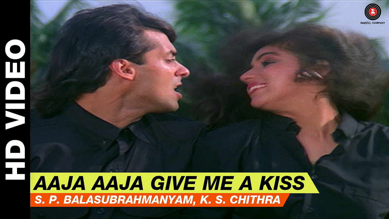 Aaja Aaja Give Me A Kiss   Love  SP Balasubrahmanyam KS Chitra  Salman Khan  Revathi