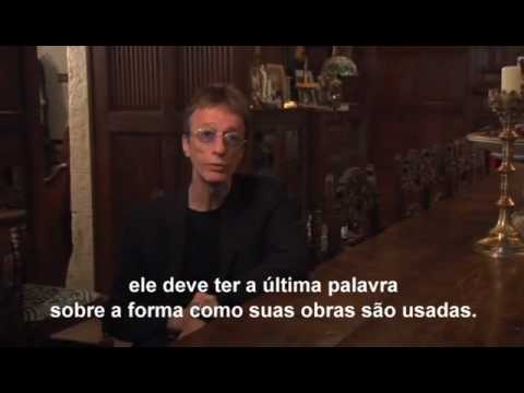 Robin Gibb em favor do Direito Autoral no Brasil