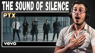 Italian Reacts to Pentatonix - The Sound of Silence (Mind Blown) 🇮🇹