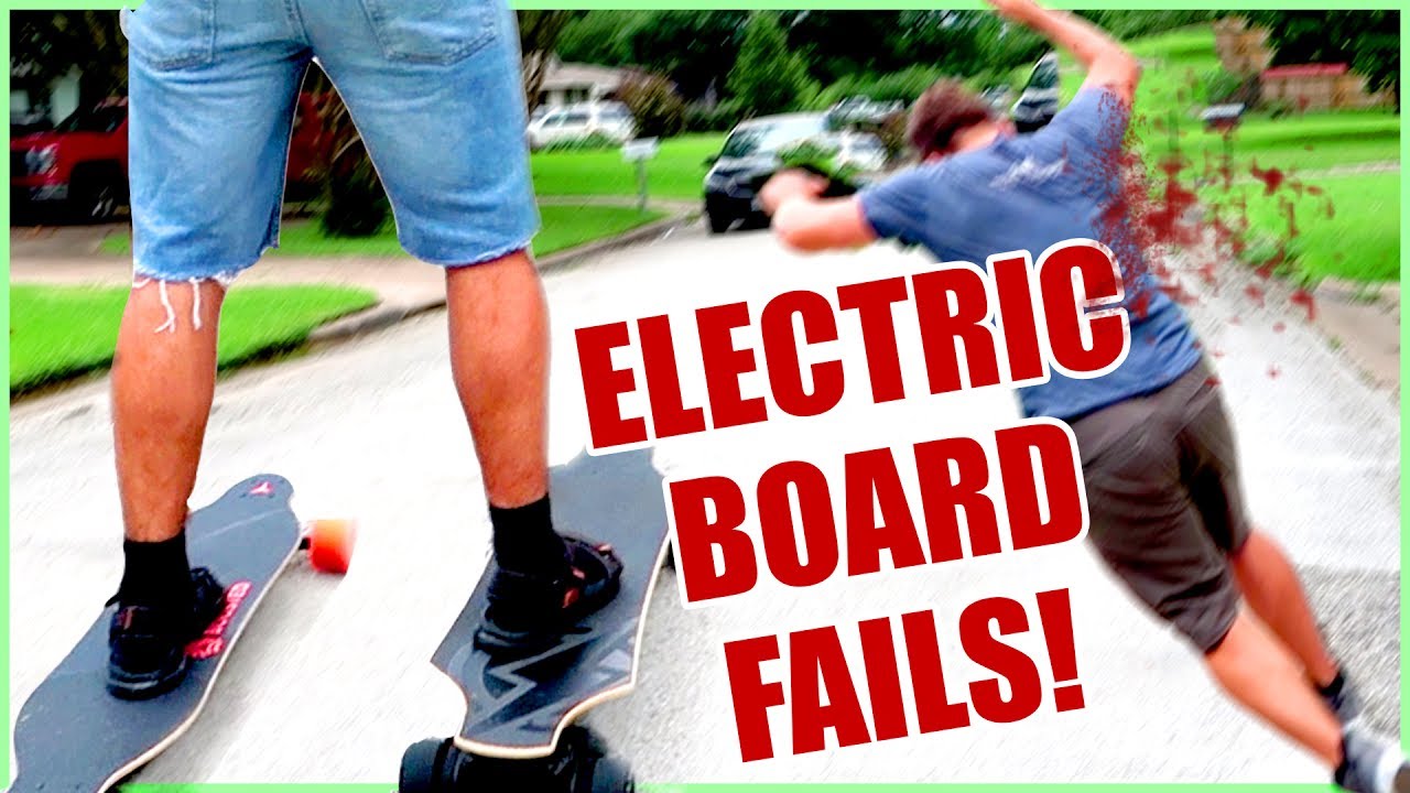 DANGEROUS ELECTRIC SKATEBOARD CHALLENGE! Sam & Nia YouTube
