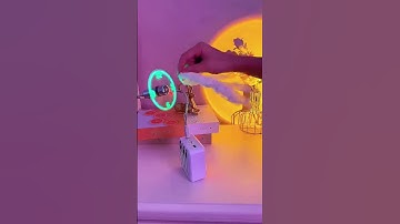 Not only a fan but also an LED clock #shorts #clock #desksetup