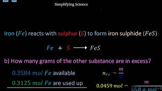 Grade 11 Chemistry:   Stoichiometry - Limiting Reagents