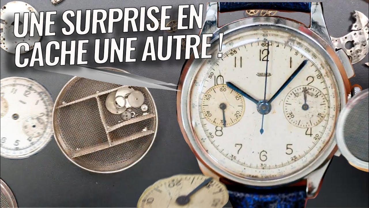 Une Restauration TRÈS COMPLIQUÉE : Jaeger Chronographe