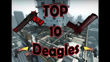 TOP 10 - Desert Eagle skins (CS:GO)