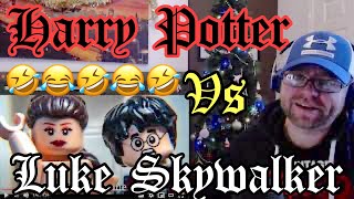 Harry Potter vs Luke Skywalker. Epic Rap Battles Of History (Reaction)