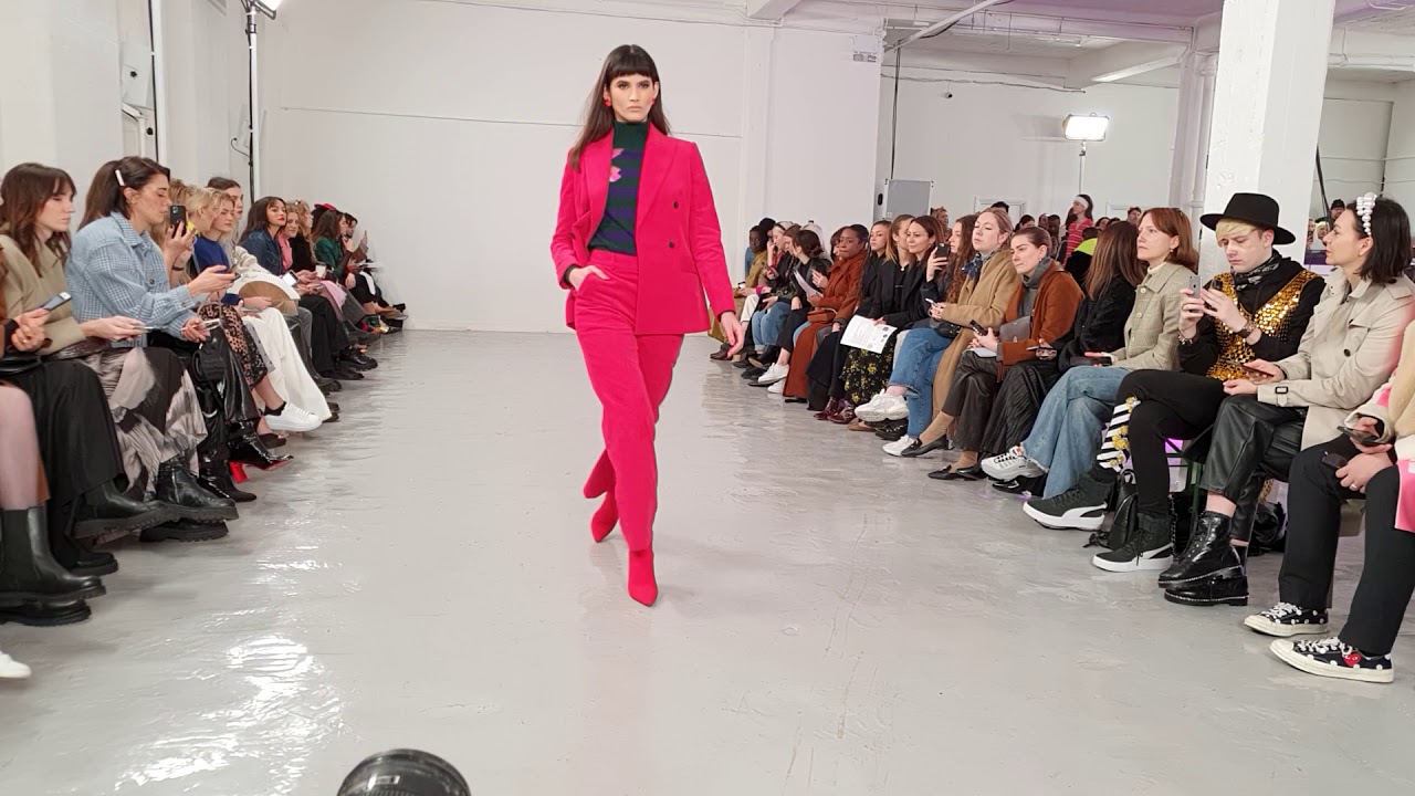 Mark Fast show at London Fashion Week AW20