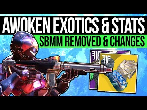 Destiny 2 News | AWOKEN EXOTICS & NEW STATS! Ultra Rare Mods, SBMM Removed, Engram Perks & More