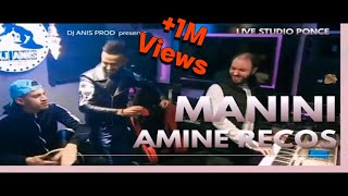 Manini & Amine recos 2021 en direct studio ponce DJ Anis sidi Bel Abbes