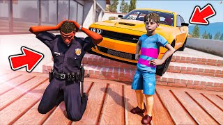 انتقم من العسكري الفاسد وداهم بيته !! || GTA V