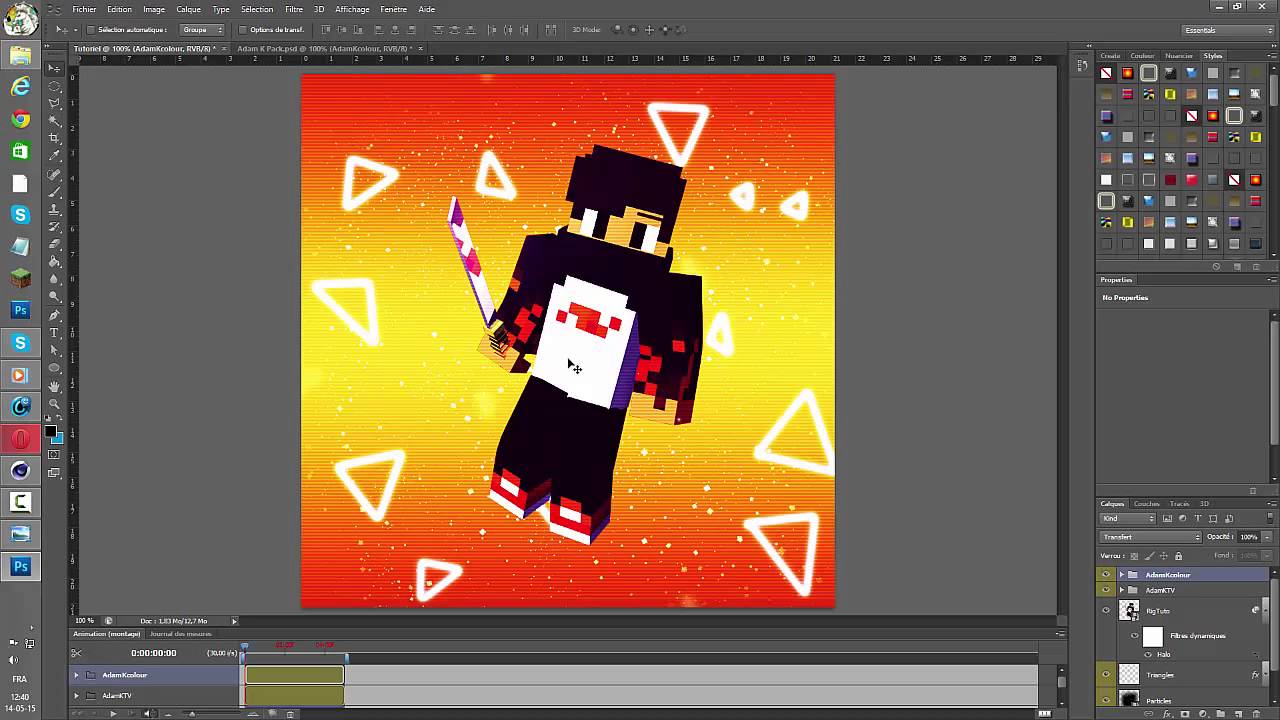Comment Faire Un Beau Logo Minecraft 2017