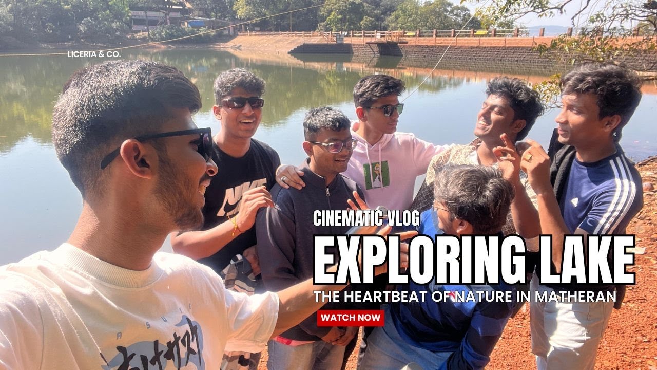 Day 2 Exploring lake in Matheran with Boys