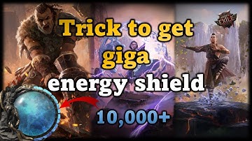 How to get 10,000+ Energy Shield for any character in Path of Exile 2