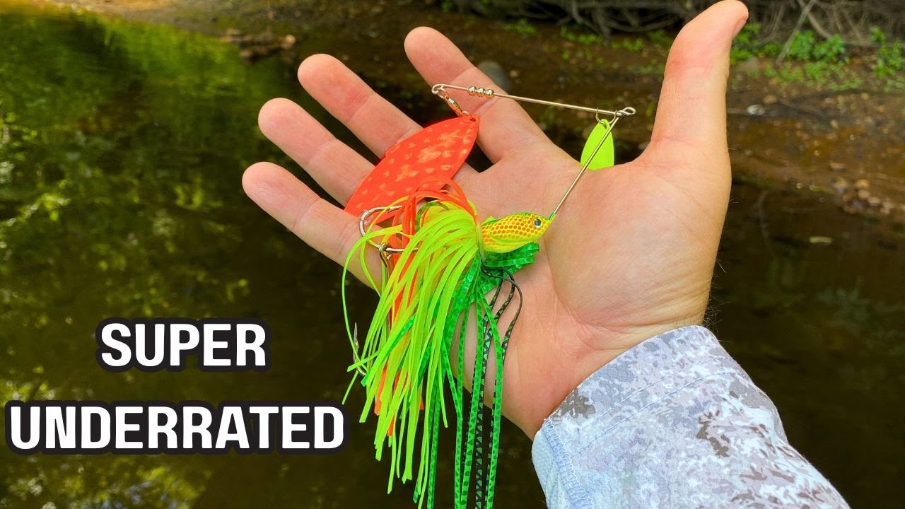 GIANT River Musky CRUSHED My Spinnerbait!