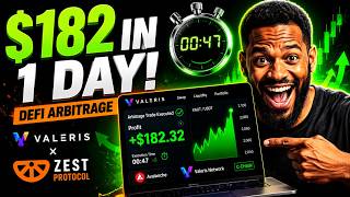 This Crypto Arbitrage Trade Made Me $182 on Valeris Network (Beginner Friendly)