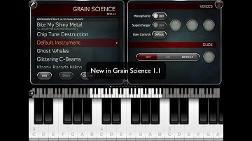 New in Grain Science 1.1