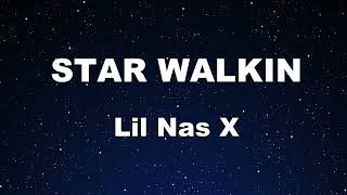 Karaoke♬ STAR WALKIN - Lil Nas X 【No Guide Melody】 League of Legends Worlds