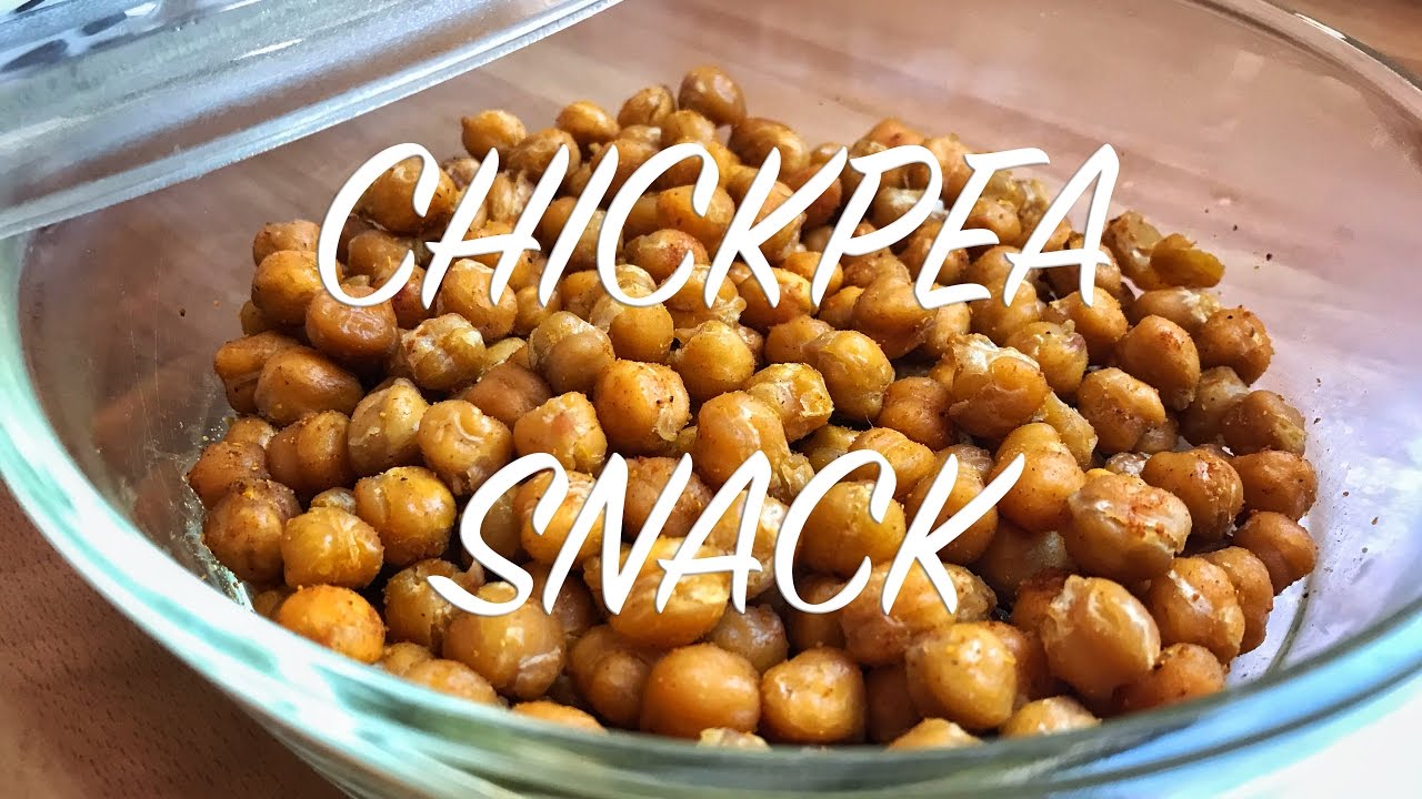 ROASTED CHICKPEA SNACK // SNACK DE GARBANZOS YouTube