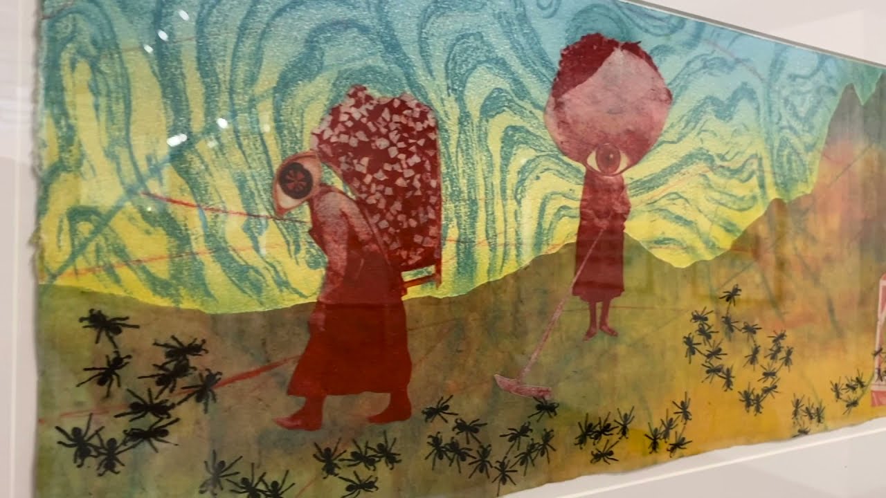 Video Tour of Stillness/Movement/Chaos: International Print Exhibition @ RIT City Art Space