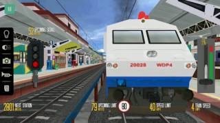 Indian Train Simulator - Gatiman Express - Custom - Rolling at Top Speed