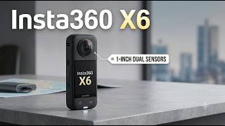 Insta360 X6: Massive 1-Inch Sensors &amp; 8K/60FPS Leaked!