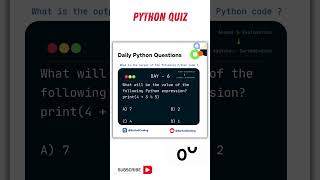 Daily Python MCQS - Day 6 #python #mcq