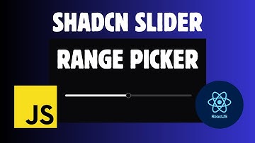 How to use Slider in Shadcn | React