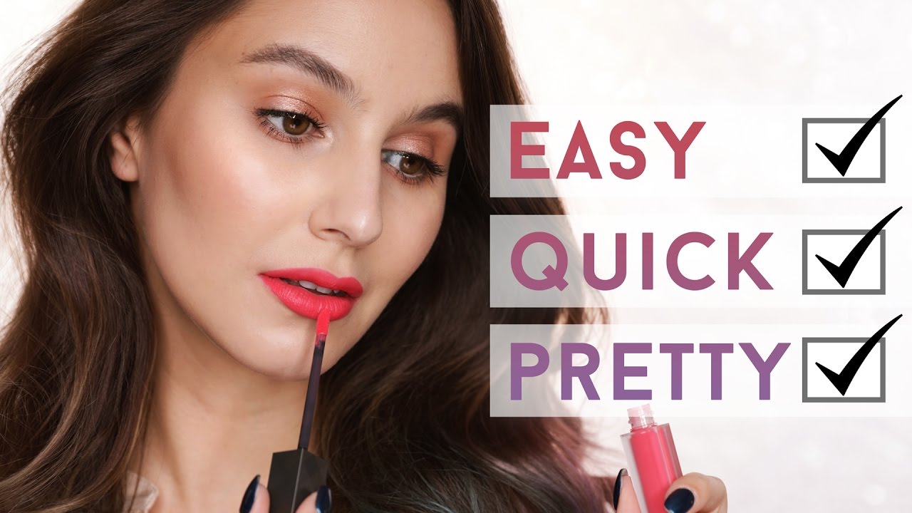 Everyday Makeup Tutorial Easy Quick Pretty Karima McKimmie
